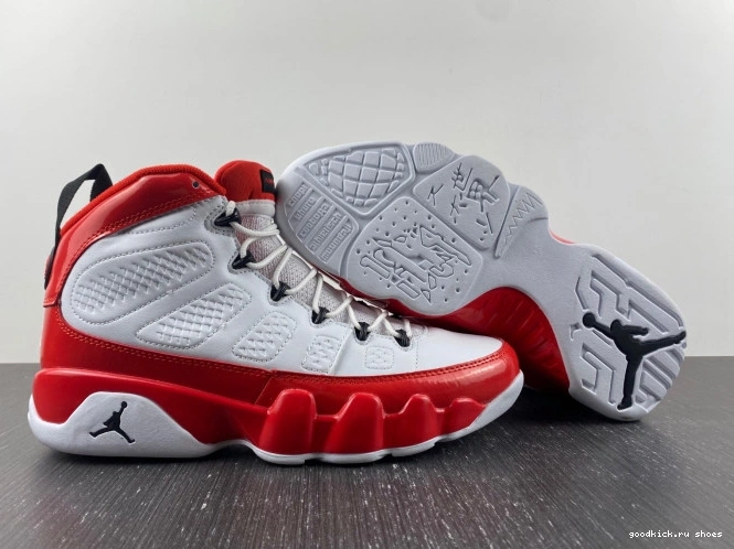 Air 302370-160 9 White Gym Red Retro Jordan 0715